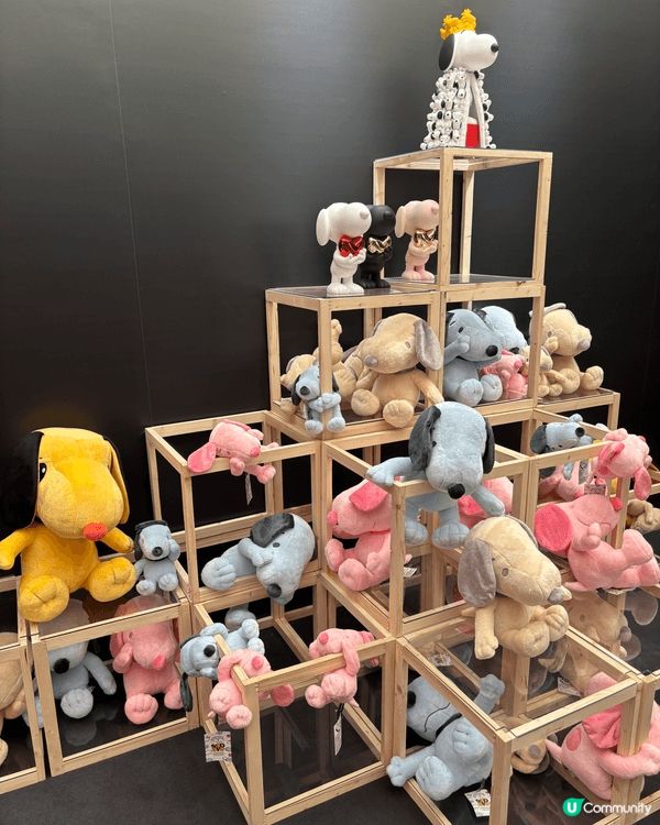 位於Kaledo的「Snoopy75周年深圳特展」，有很多不...