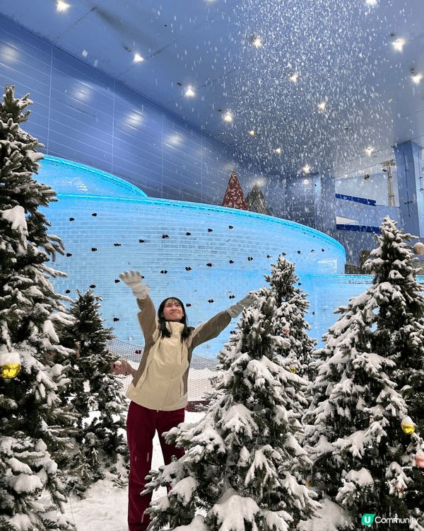 玩雪滑雪近近地就去廣州玩吧，感受到落雪❄️