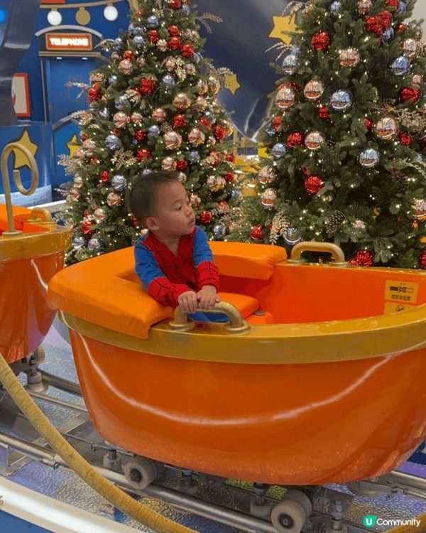 坑口東港城miffy 展 岩曬小朋友玩又有聖誕氣氛
