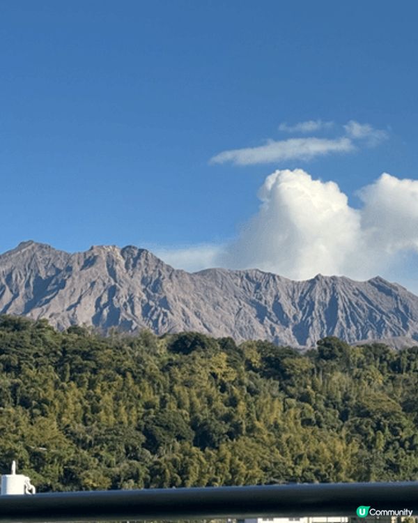 日本九州櫻島火山，欣賞人類與大自然極置的共生生活