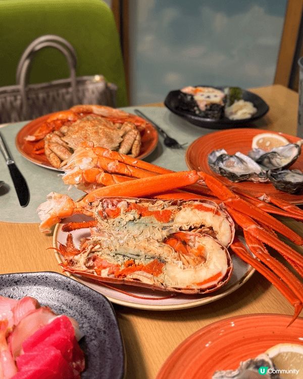 The place 聖誕自助餐，海鮮陣容好澎湃！生蠔鮮甜、龍...