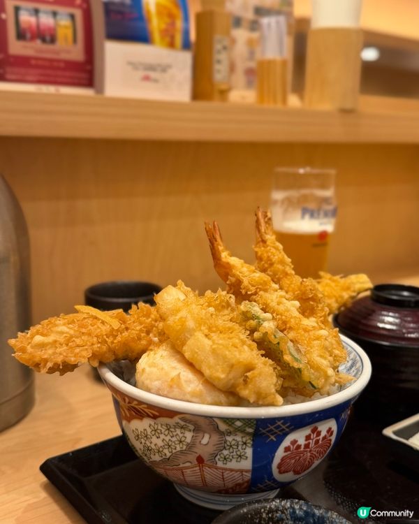 金子半之助丼王！穴子🍤爆汁🤤！