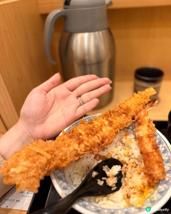 金子半之助丼王！穴子🍤爆汁🤤！