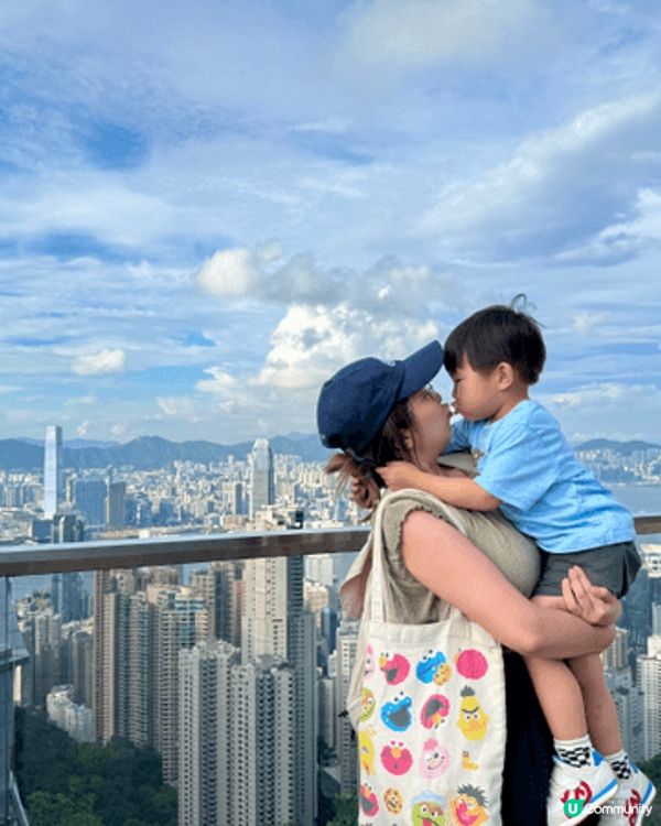 聖誕放電好去處，上山下海四圍行，山頂纜車風景好，高空俯瞰香港...