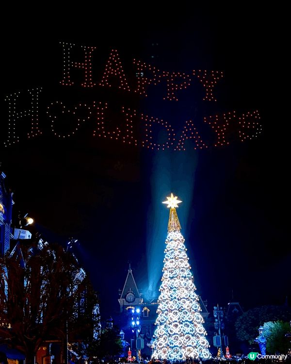 Disney Christmas tree lighting...