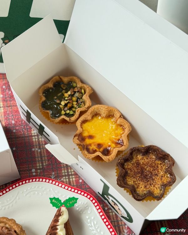 今日旺角必試人氣Hashtag b 8瓣花形撻殼 😋🥐