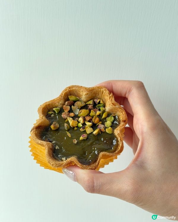 今日旺角必試人氣Hashtag b 8瓣花形撻殼 😋🥐