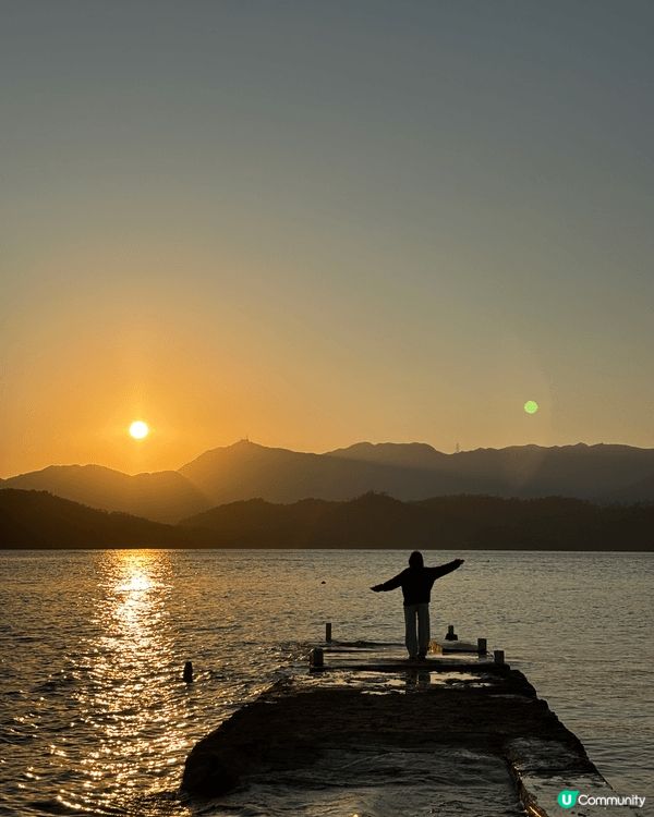 西貢橋咀島簡單船程，feel住海風到，有靚夕陽，仲可以喺潮退...