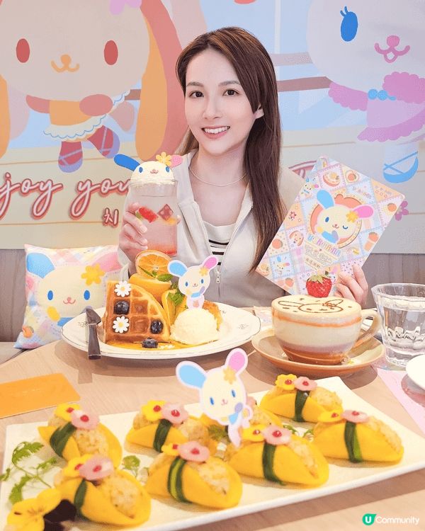 首個 USAHANA 期間限定主題餐廳 🧡✨️