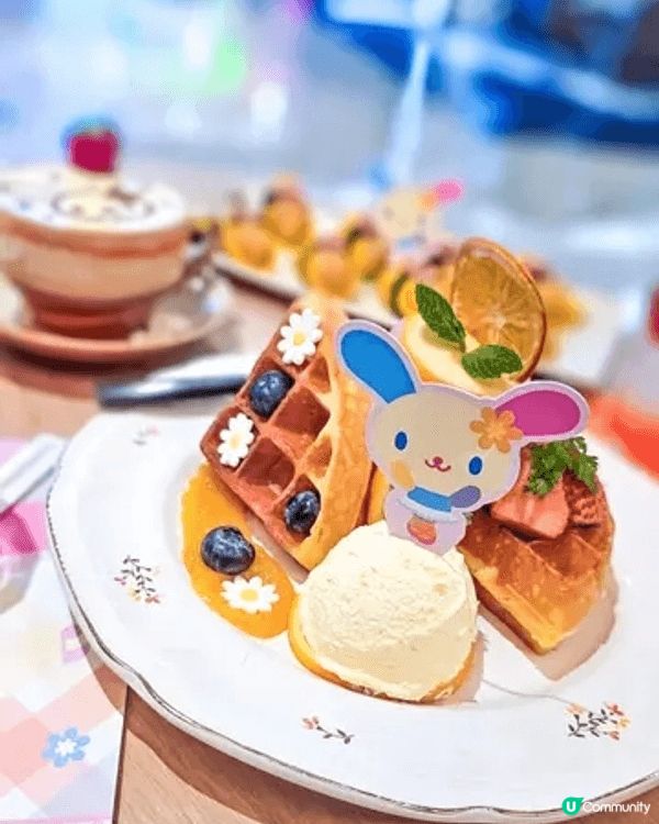 首個 USAHANA 期間限定主題餐廳 🧡✨️