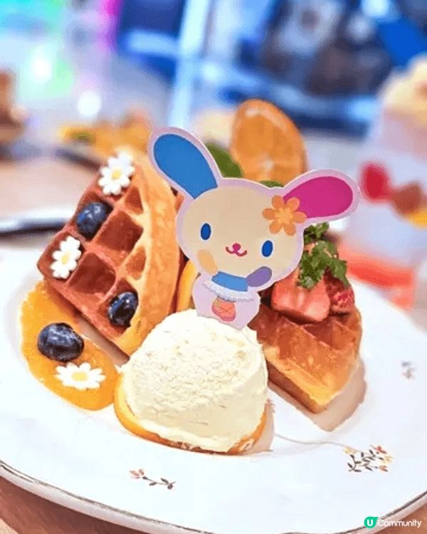 首個 USAHANA 期間限定主題餐廳 🧡✨️