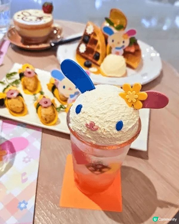 首個 USAHANA 期間限定主題餐廳 🧡✨️