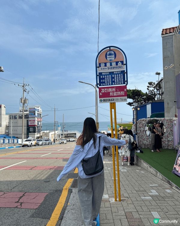 🚆 去咗韓國小鎌倉坐火車，沿途風景真係靚到爆！途中仲入咗人氣...