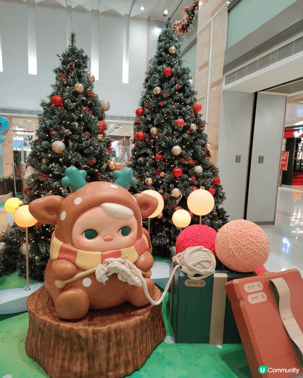 九龍灣德福廣場有好多好靚嘅聖誕裝飾可以打卡呀，逛完街買完野，...