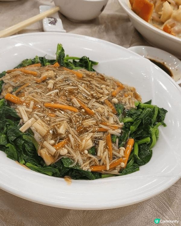 這天和媽媽到中式酒樓吃晚飯，點了一個超抵的$498套餐再加其...