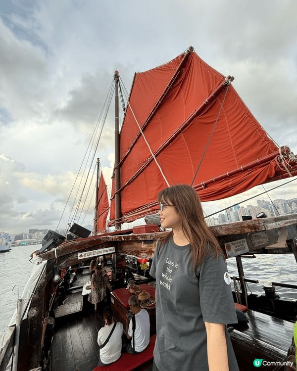 香港唯一航行的古董中式帆船 — 【鴨靈號】⛵️