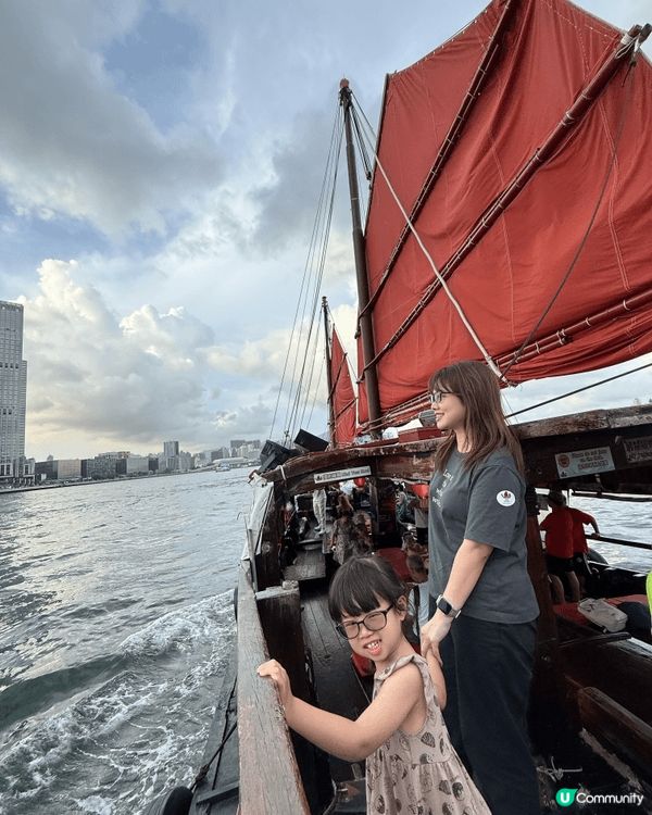 香港唯一航行的古董中式帆船 — 【鴨靈號】⛵️
