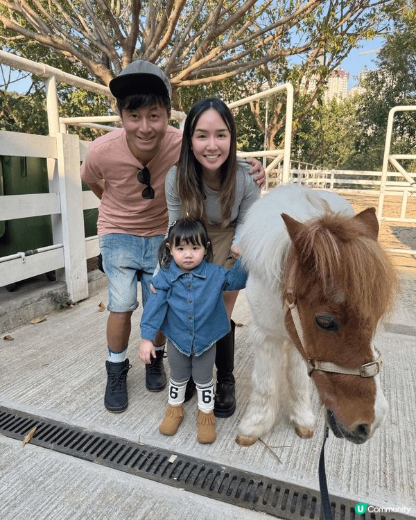 同小朋友去屯門馬術學校 參觀馬隻 了解牠們的生活習慣😬非常有...