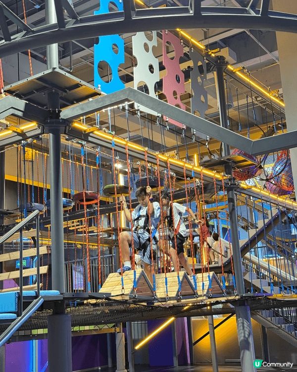 發現咗個深圳超正室內玩樂場～「空氣湃運動嘉年華」接近20萬尺...