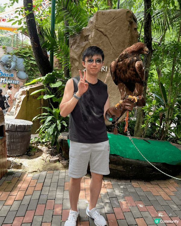 相片中是泰國動物園safari world