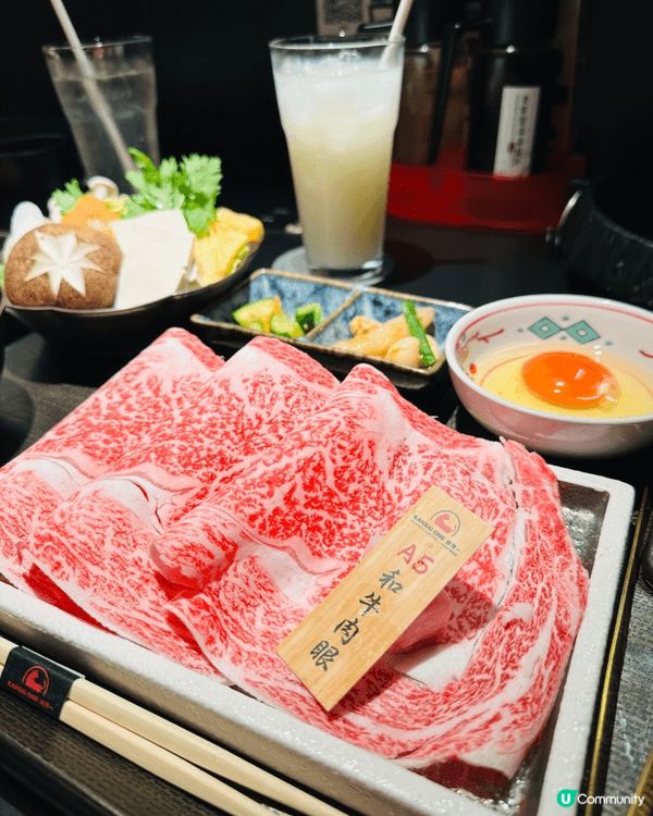 【$200+歎A5和牛壽喜燒！中環高CP新店・打卡送和牛🤤】...