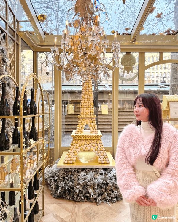 在巴黎提早過聖誕❄️☃️在香榭麗舍大道 的Lauderee ...