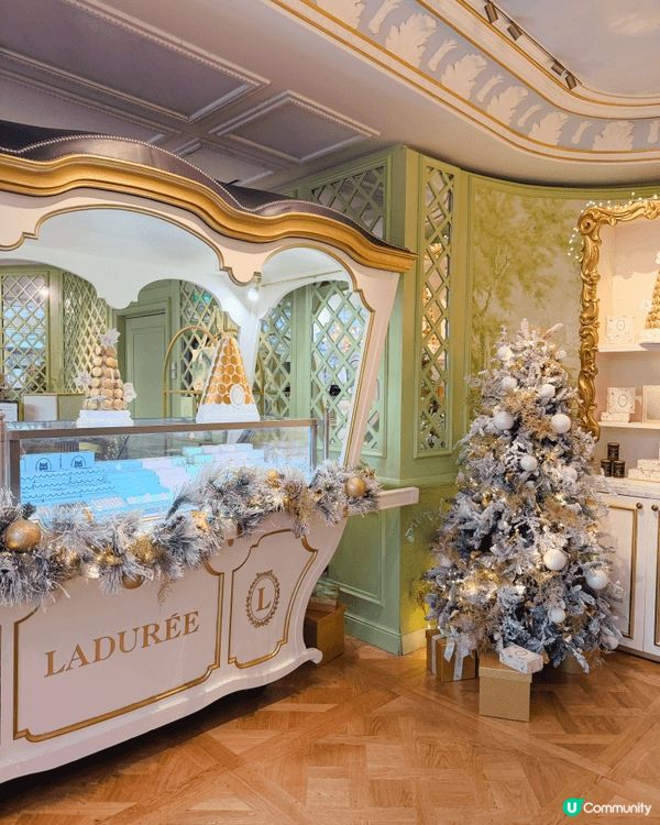 在巴黎提早過聖誕❄️☃️在香榭麗舍大道 的Lauderee ...