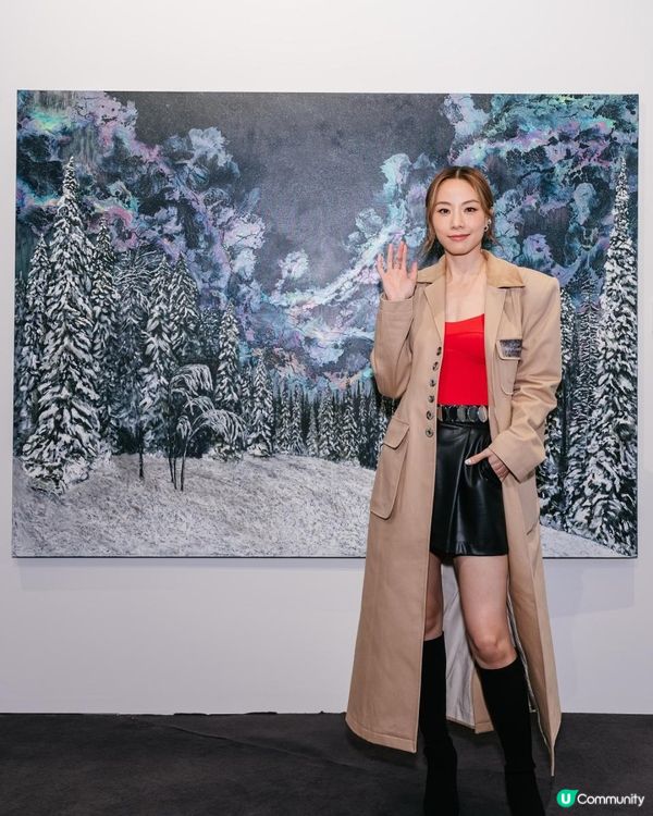 Stephy 鄧麗欣1️⃣首個🎨個人畫展