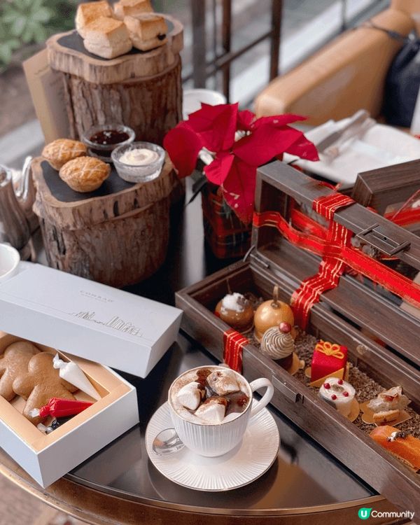 聖誕倒數中！🎄✨ Conrad Lobby Lounge，品...