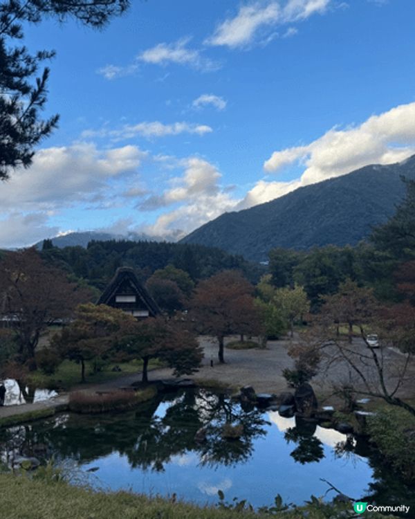 世界文化遺產白川鄉，有別於城市的繁華，每一處也風景如畫，村裡...