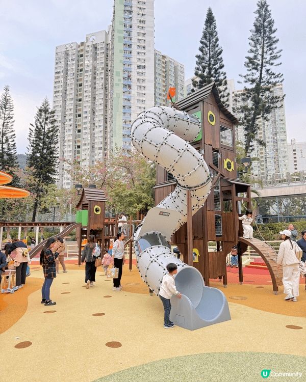 將軍澳寶翠公園新裝修好啦～