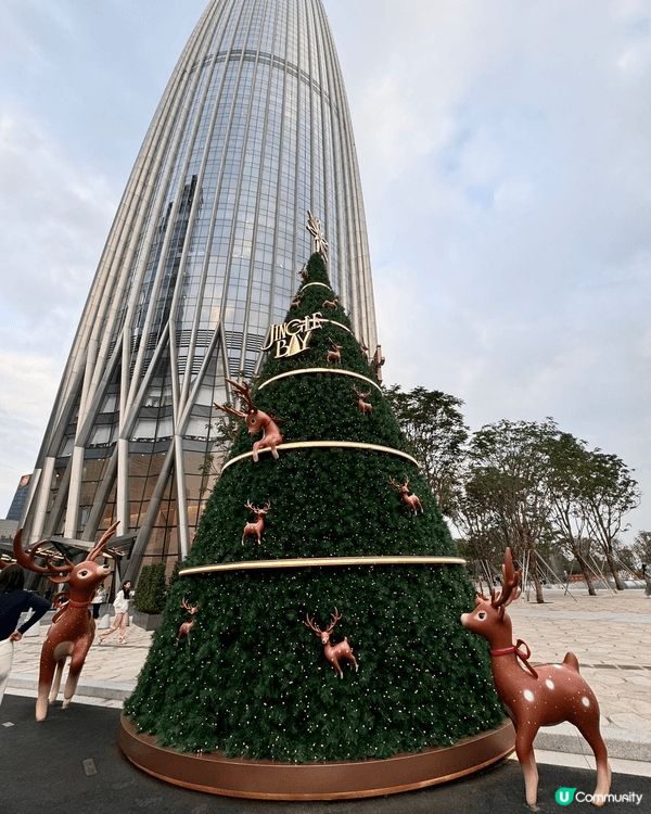 唔講唔知原來深圳灣萬象城被聖誕氛圍全覆蓋