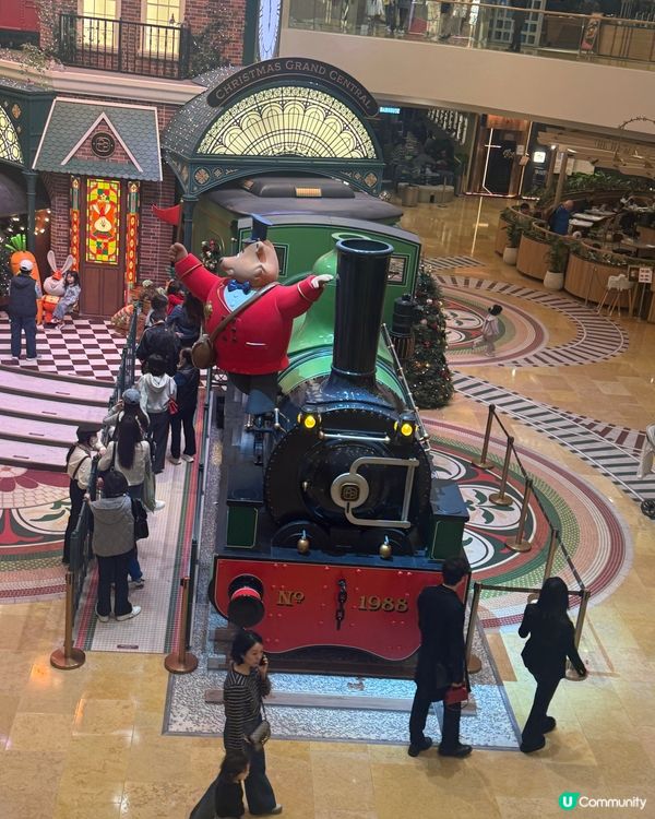 🎄金鐘pp3聖誕火車佈置-抓緊聖誕尾巴去打卡❤️