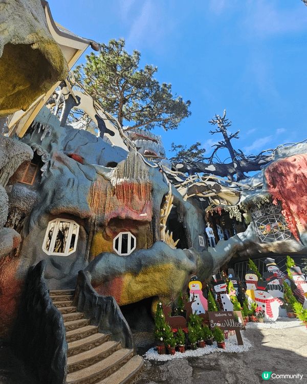 越南大叻以涼爽氣候同歐式風景聞名,瘋狂屋建築風格獨 特充滿童...