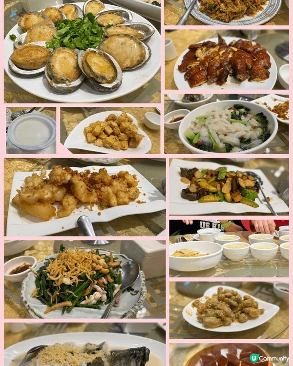名煌金閣 鮑魚大隻佢個雞湯好濃味