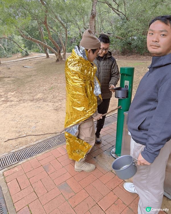 灣仔南，露營放鬆吹水談心好地方