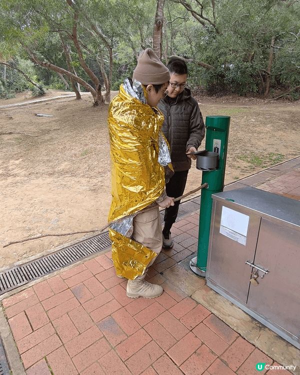 灣仔南，露營放鬆吹水談心好地方