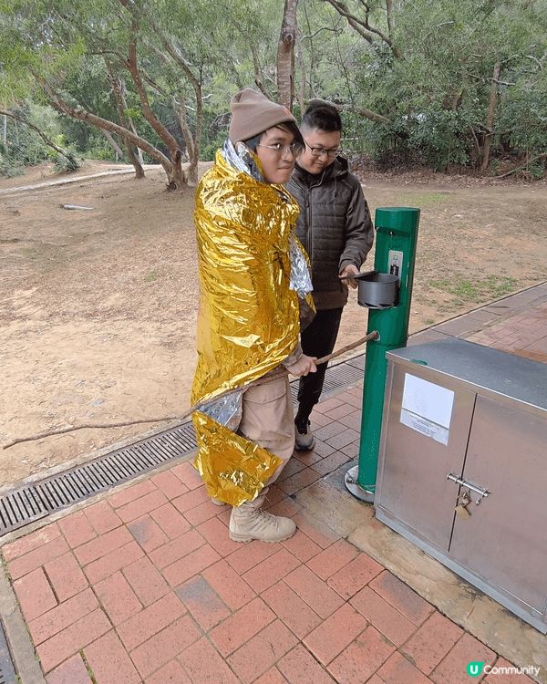 灣仔南，露營放鬆吹水談心好地方