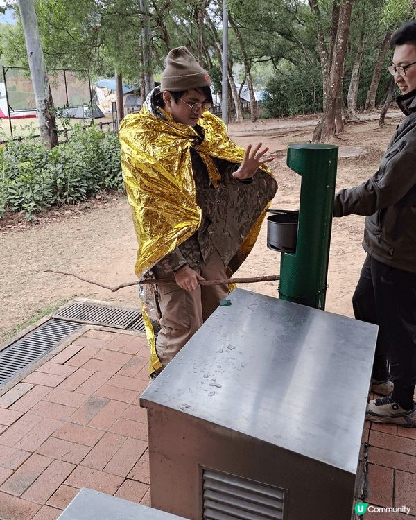 灣仔南，露營放鬆吹水談心好地方