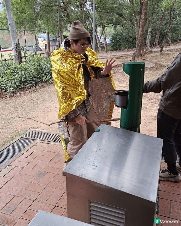 灣仔南，露營放鬆吹水談心好地方