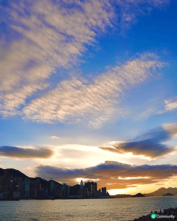 飛鵝山夜景，M+日落，黃金海岸海豚，風景一流，係繁忙後既日子...