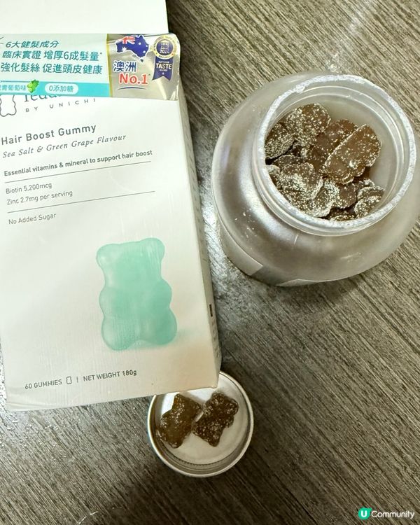 小熊爆髮糖！告別稀疏髮 🐻✨