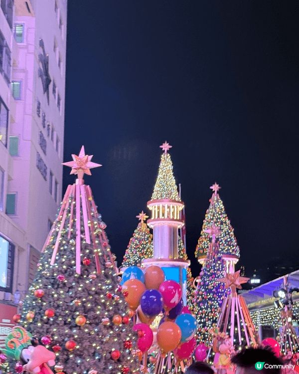 海港城迪士尼聖誕樹，有多款迪士尼朋友可以打卡照相，又可以同e...