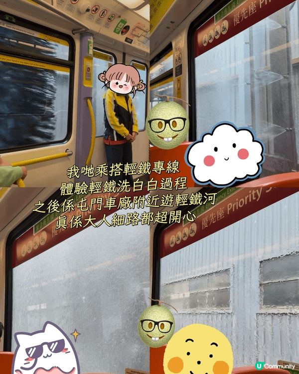 12月7號以團體形式去咗參觀屯門輕鐵車廠，有職員介紹輕鐵歷史...