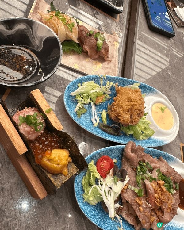 過節同家人去食荃灣極大瀛喜，好多野食，和牛正，龍蝦都ok，拖...