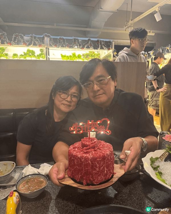 這幾幅圖片是在香港斗滾拍攝的，當天是爸爸的生日，餐廳贈送了一...