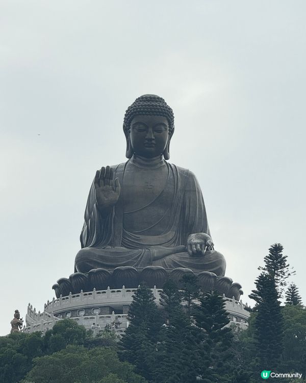 天壇大佛是香港大嶼山昂坪的地標性佛像，高達26.4米，象徵和...
