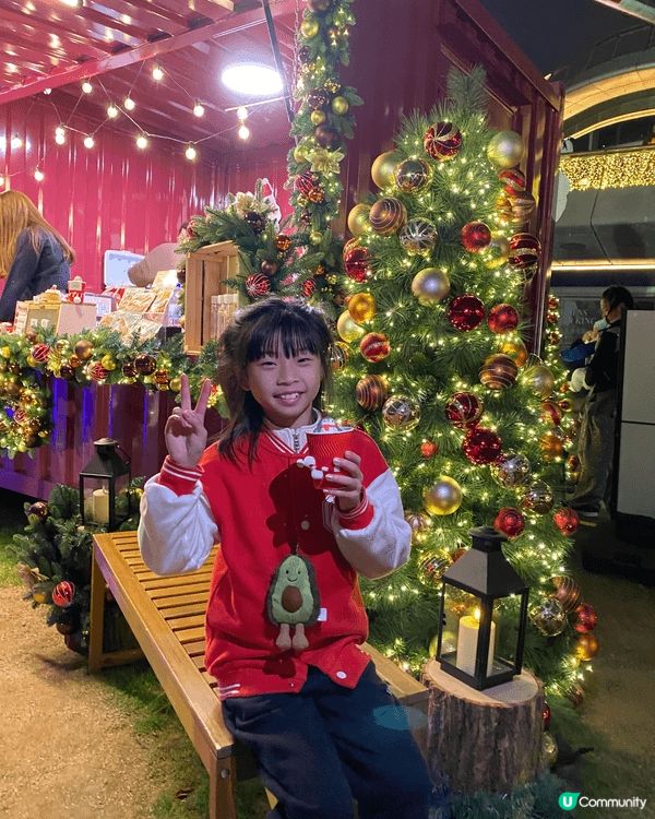 快啲黎西九聖誕小鎮的聖誕森林同聖誕市集感受超正嘅溫馨聖誕氣氛...
