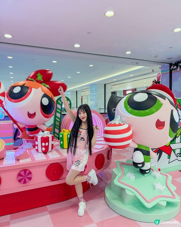 超可愛飛天小女警已經換上聖誕裝束歡迎大家！