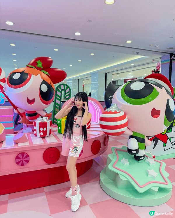 超可愛飛天小女警已經換上聖誕裝束歡迎大家！